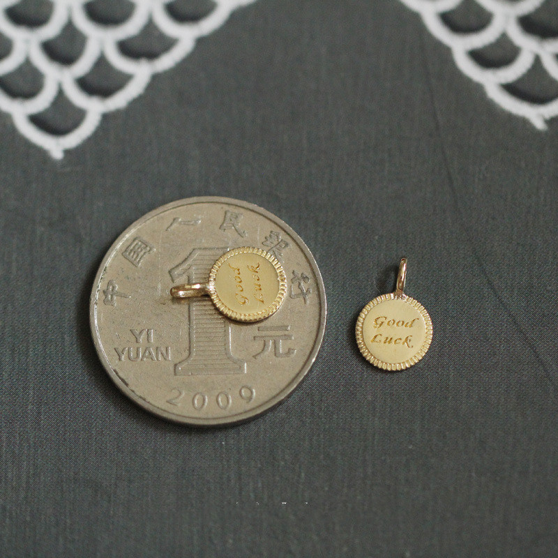 1613791671027 Lucky Goodluck Transfer K Gold Necklace Pendant Pendant