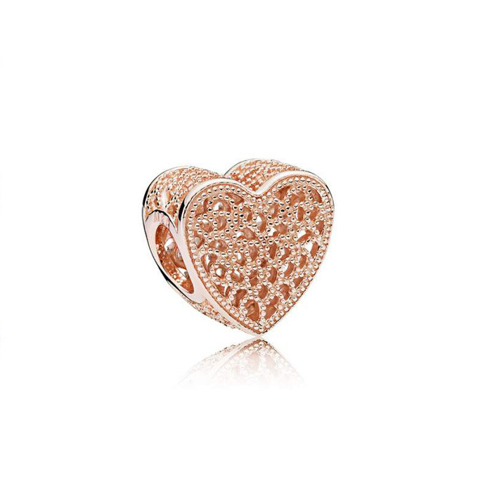 1615202881041 Sterling Silver S925 Bracelet Diy Beaded Charm Rose Gold