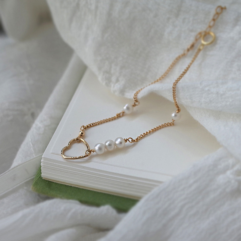 1618041183907 14K Gold Bag Natural Pearl Bracelet Women