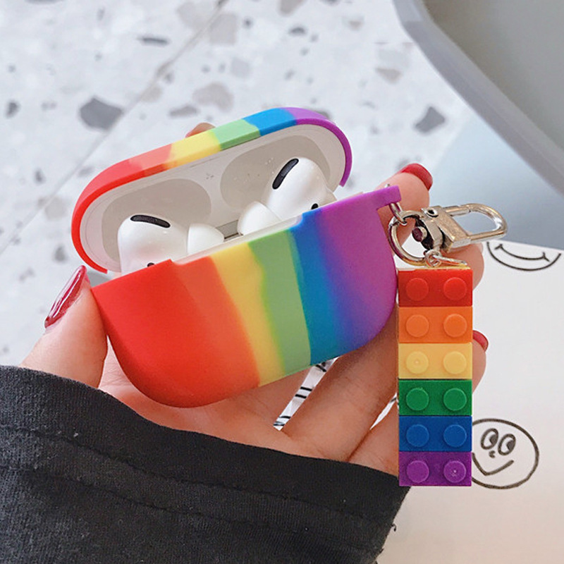 rainbow airpod case