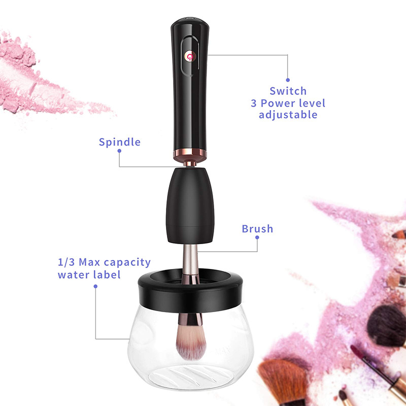 Revolutionize your beauty routine with our Electric Makeup Brush Cleaner—effortless, efficient, and available now in-store! image 3