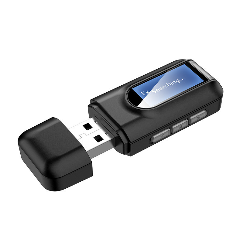 New Computer Audio Bluetooth Adapter With Lcd Screen Tv