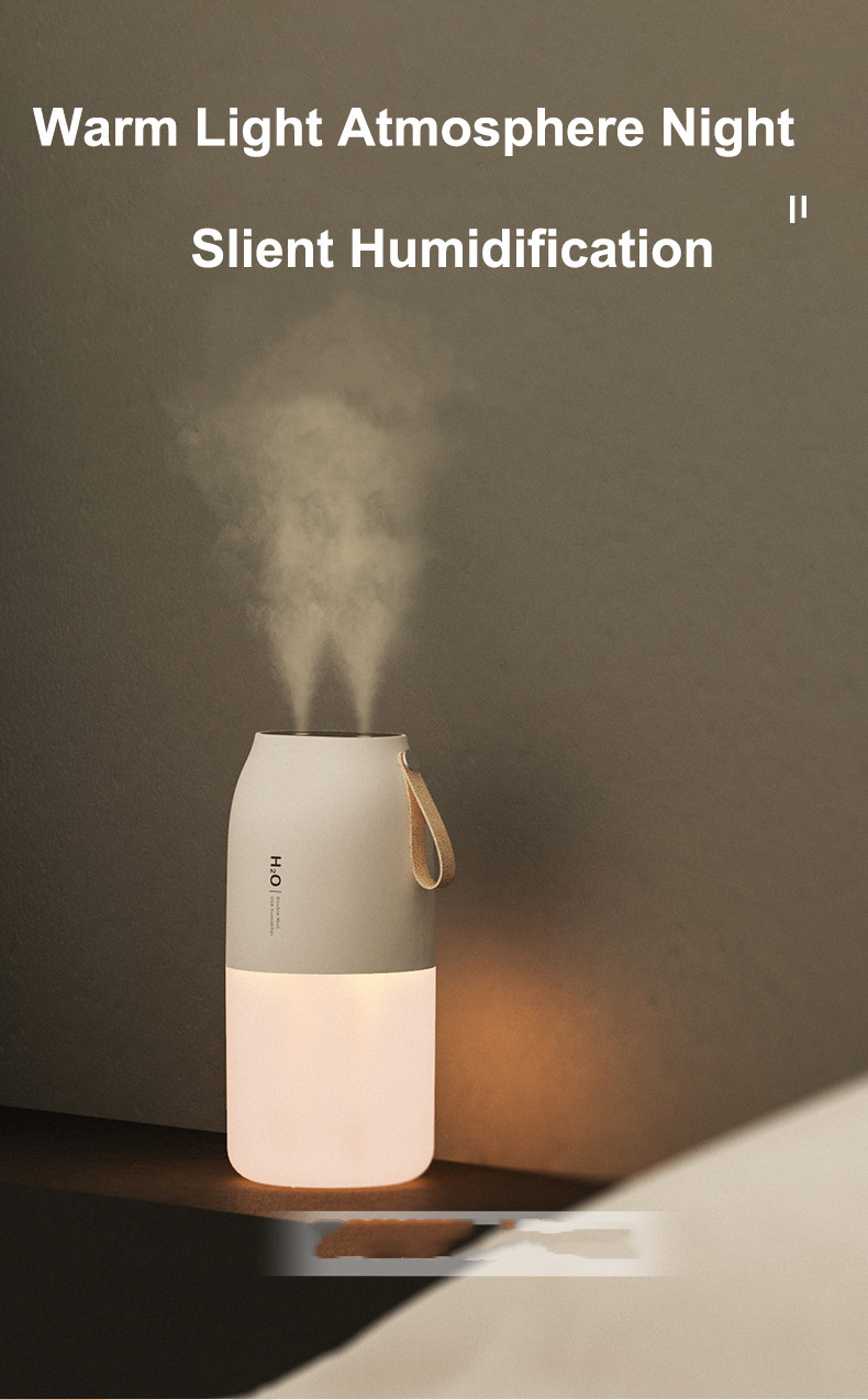 Double Spray Cool Aromatherapy Diffuser - USB & Car Portable Humidifier for Home and Travel