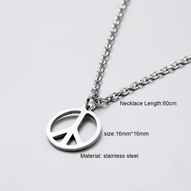 1619660819383 Stainless Steel Men's Pendant Necklace And Evaluation Six-Pointed Star Gossip Pendant Accessory Necklace