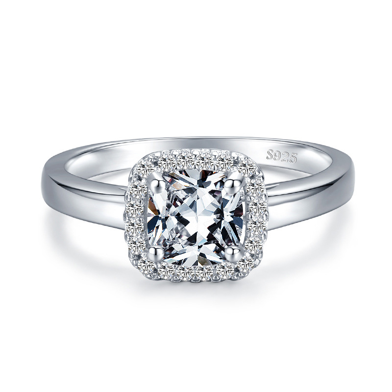 1620027436382 S925 Sterling Silver Hand Inlaid Zircon Ring