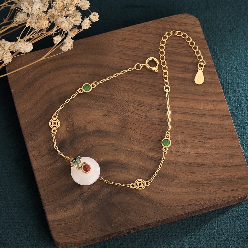 1620564028961 Bracelet Roasted Blue Craft Inlaid Copper Gold-plated