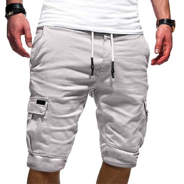 Versatile and Stylish: Men's Casual Jogger Sports Cargo Shorts