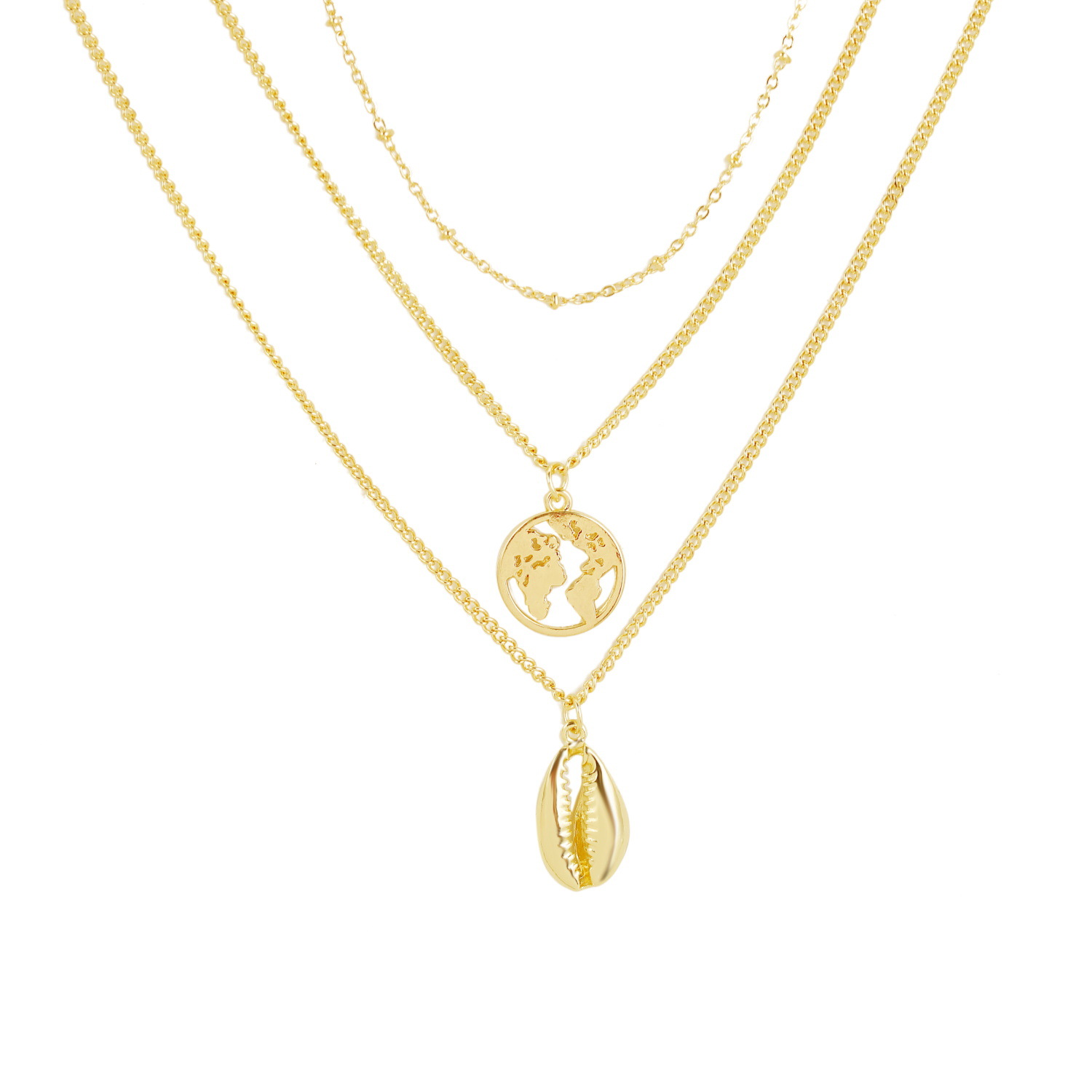 1621818397547 Simple And Short Love Double Necklace