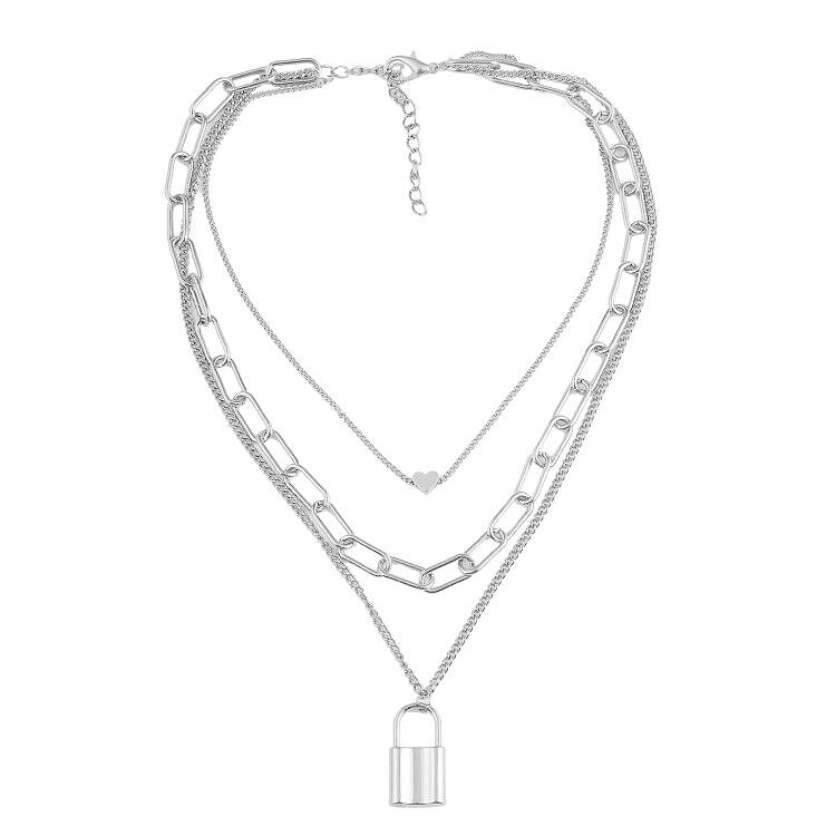 1621818398169 Simple And Short Love Double Necklace