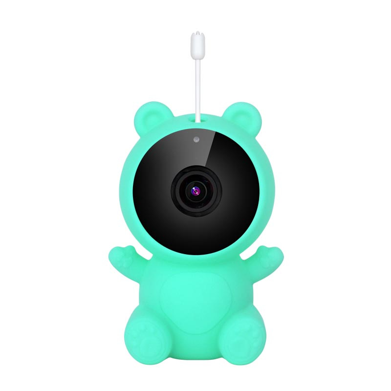 green color of 1080P HD Smart Child Baby Monitor Camera