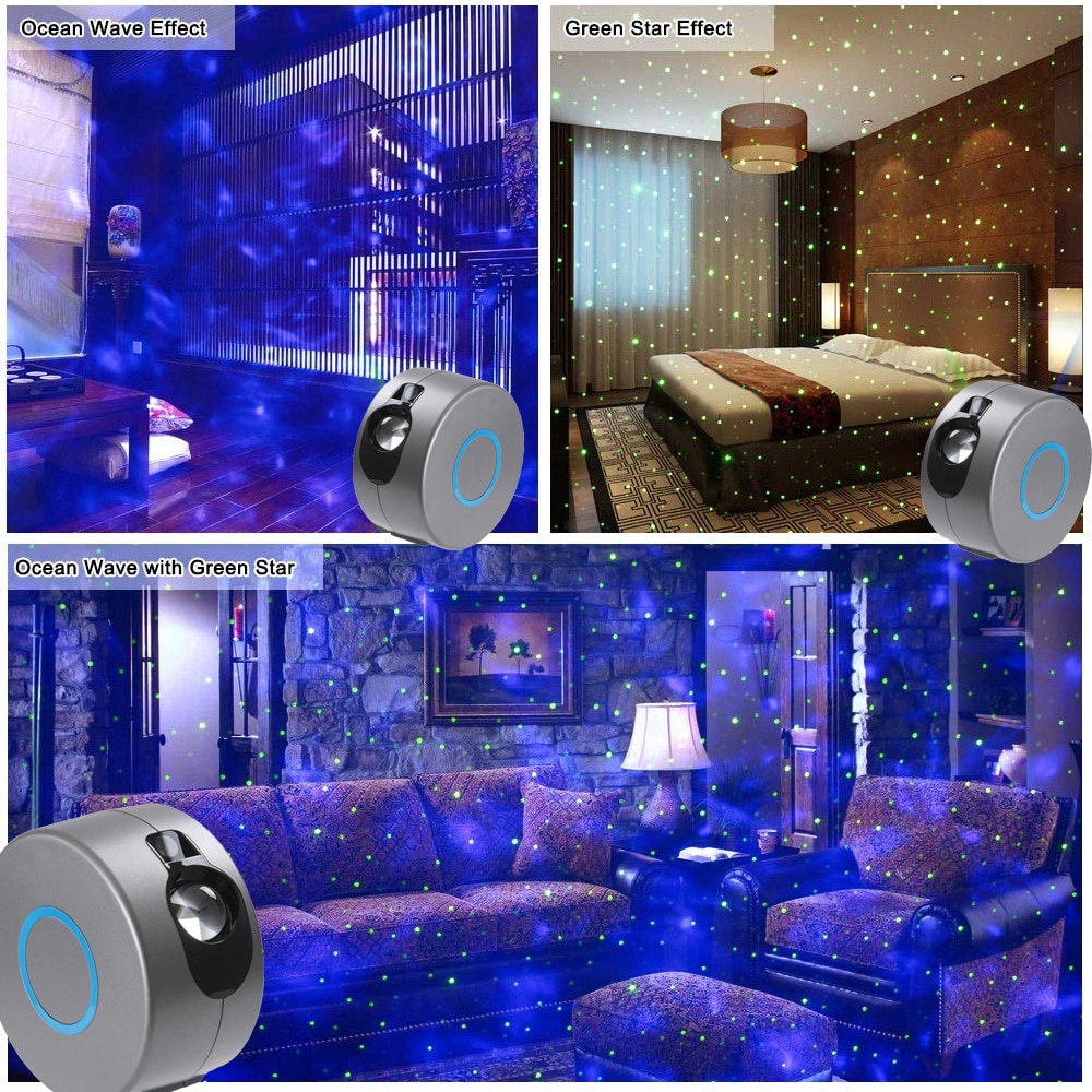 Star sky projector night light