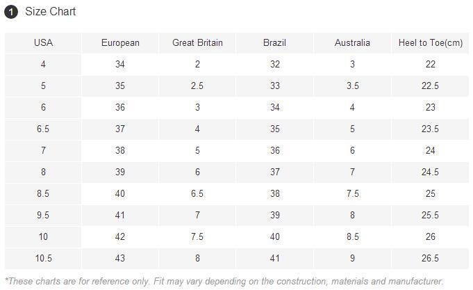 women size chart