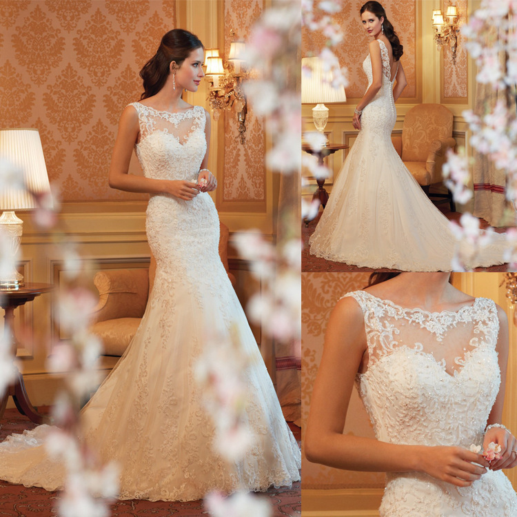 Lace-Wedding-Dresses-2015-Floo