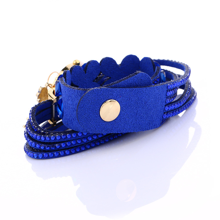 Bnoli PetalGlow Korean Watch blue