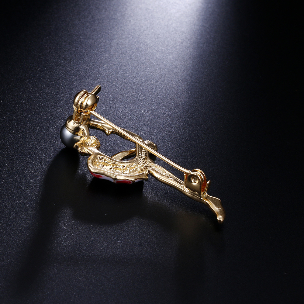 1636898491248 Rhythmic Gymnastics Pearl Brooch