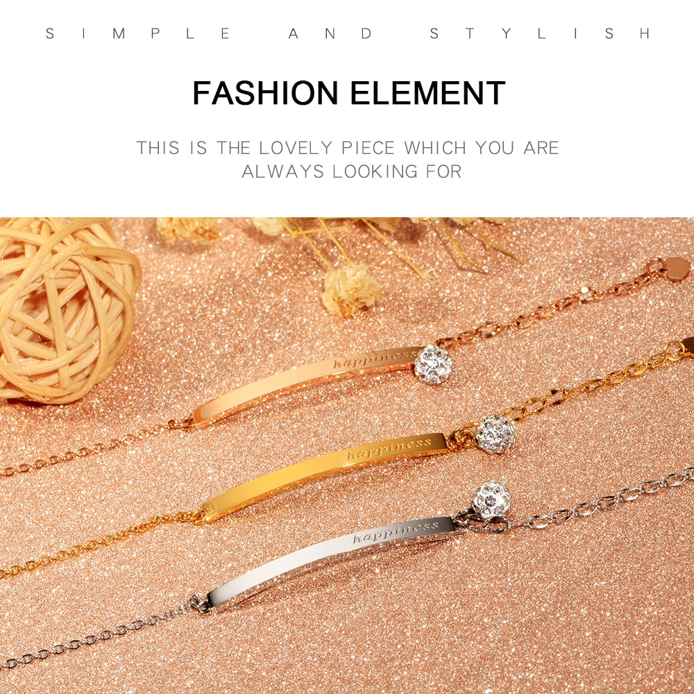 Rose Gold Plated Zircon Bracelet 4 1636898881354 Rose Gold Plated Zircon Bracelet