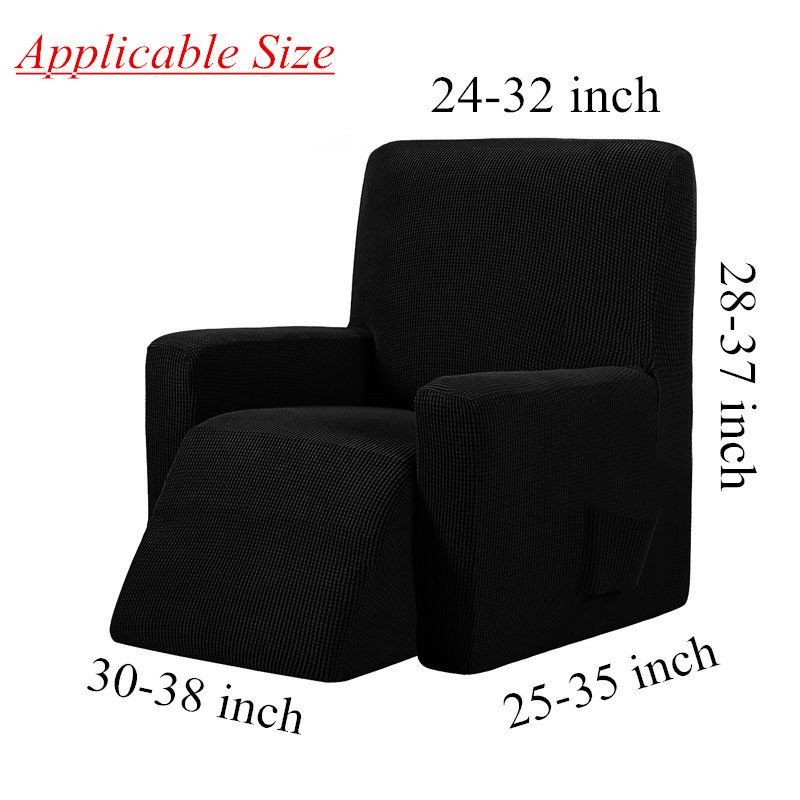 recliner chair cover size