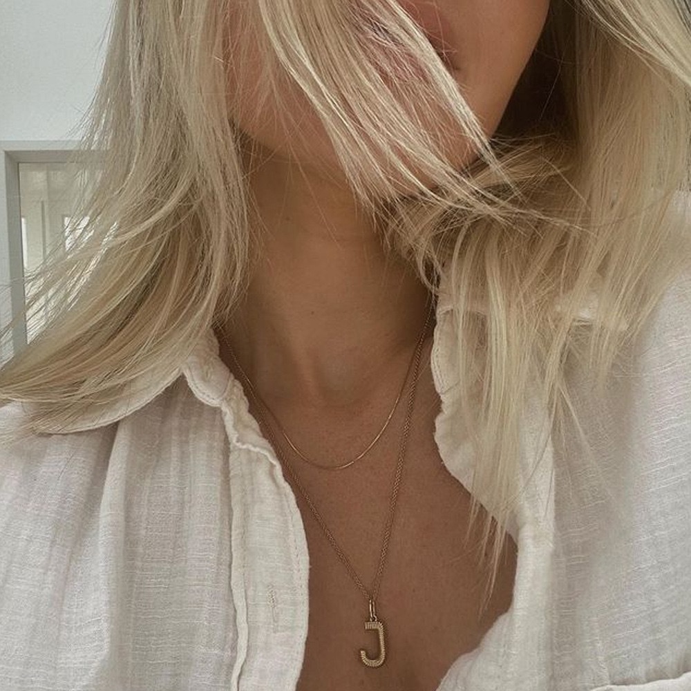 Personalized Simple Letter Necklace Fashion Creative Pattern Gold 26 Letter 9 1641950506419 Personalized Simple Letter Necklace Fashion Creative Pattern Gold 26 Letter