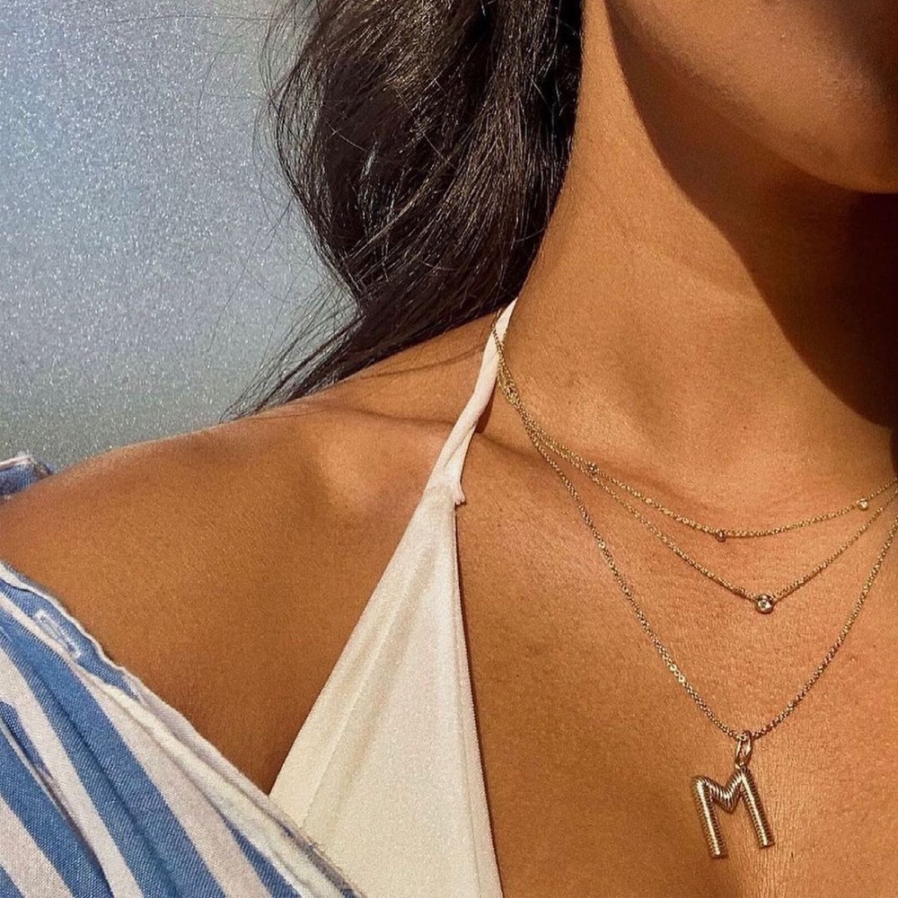 Personalized Simple Letter Necklace Fashion Creative Pattern Gold 26 Letter 11 1641950511272 Personalized Simple Letter Necklace Fashion Creative Pattern Gold 26 Letter