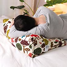 reading pillow, wedge pillows, bed rest pillow, back support pillow