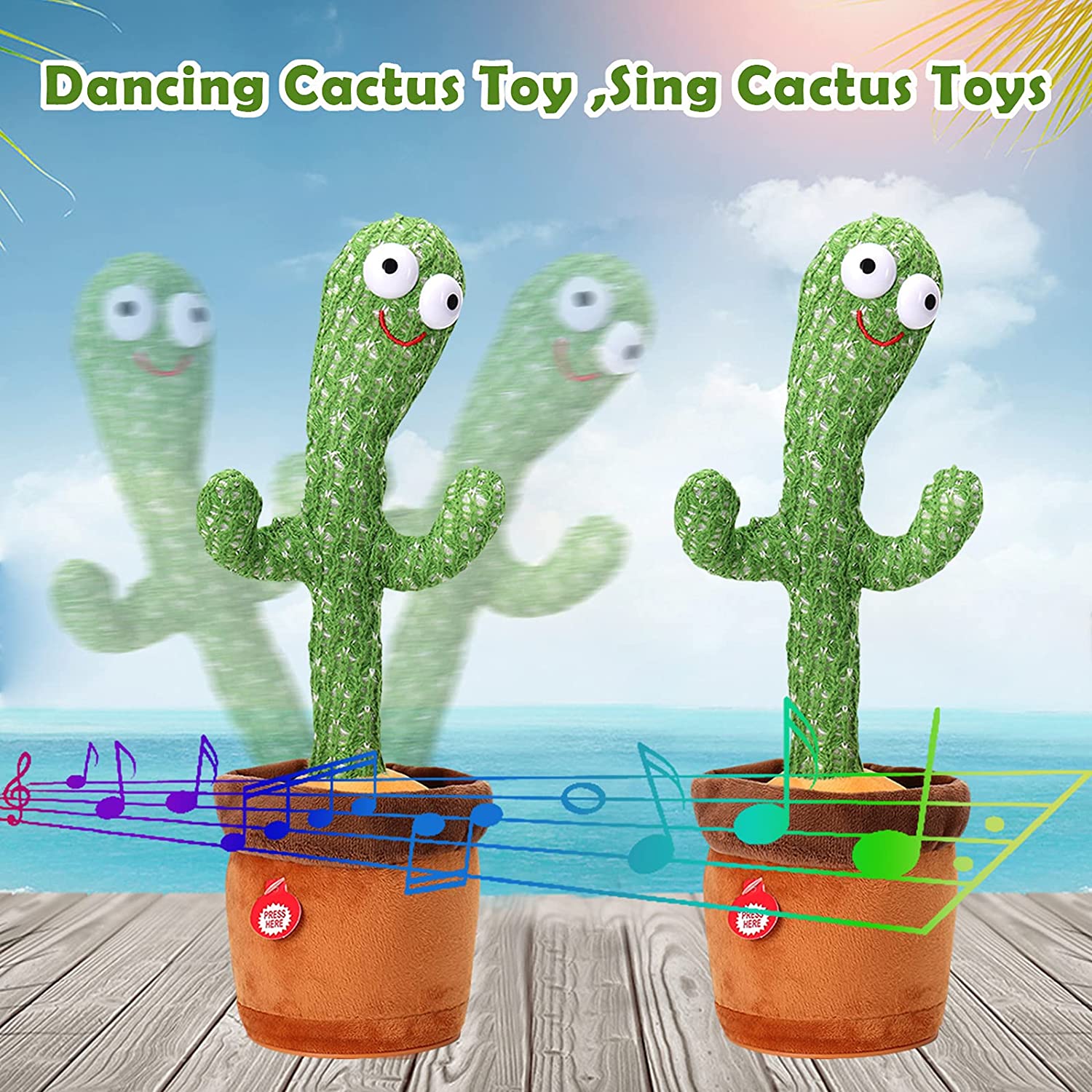 singing dancing cactus plush toy 15