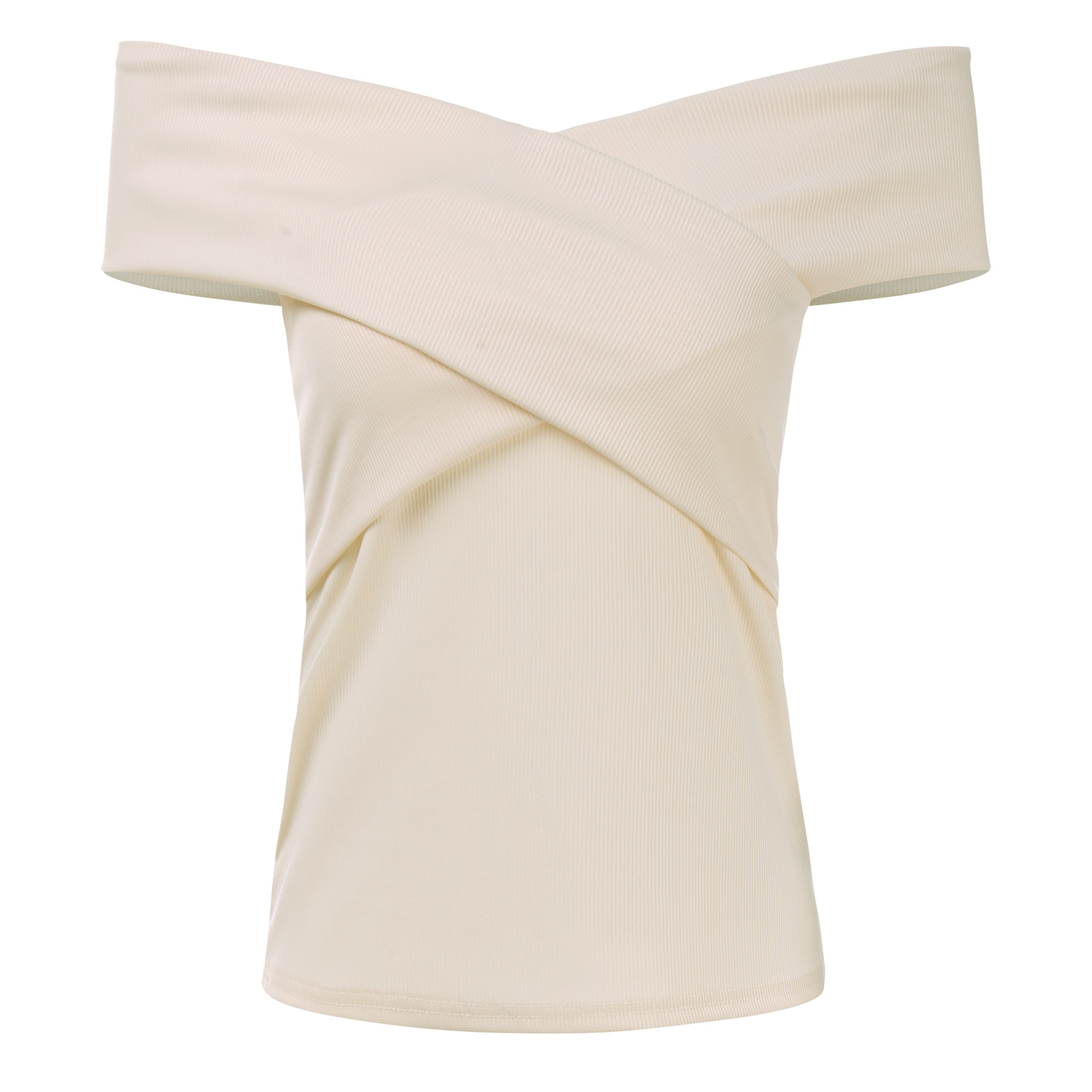 Title 26, European And American Style Slim One Shoulder Top