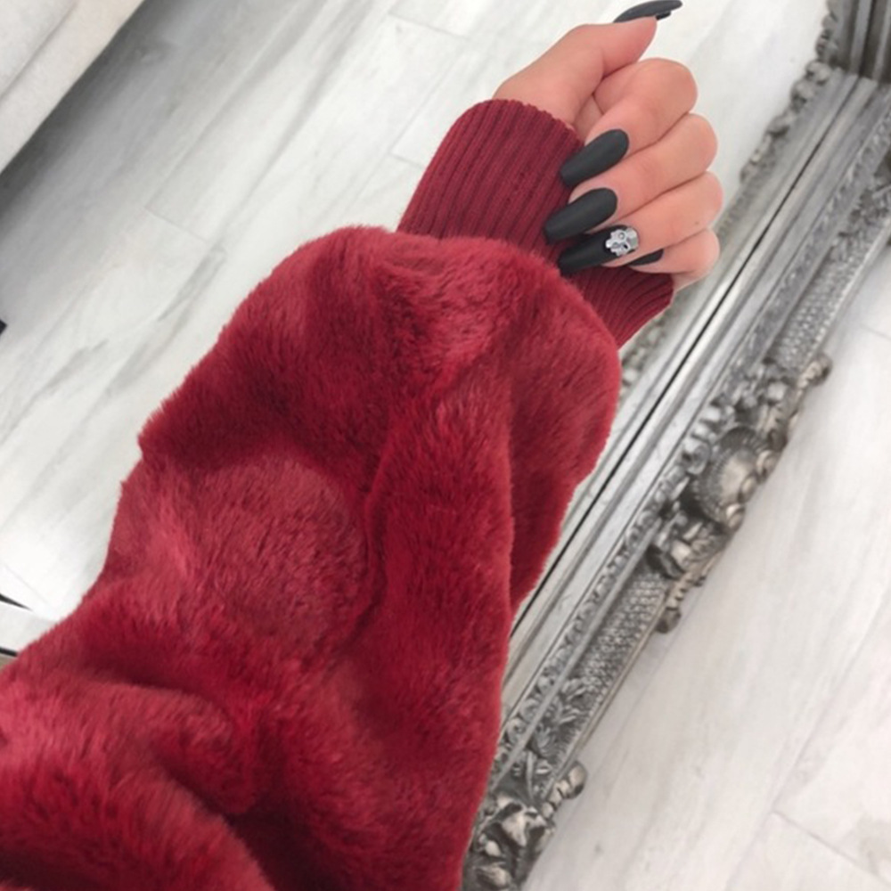 Title 15, Womens Fox Fur Autumn And Winter Mink Fur Bunn...