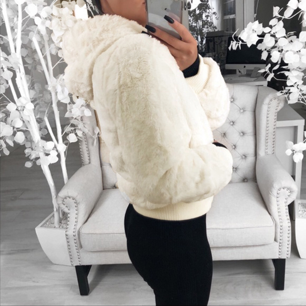 Title 18, Womens Fox Fur Autumn And Winter Mink Fur Bunn...