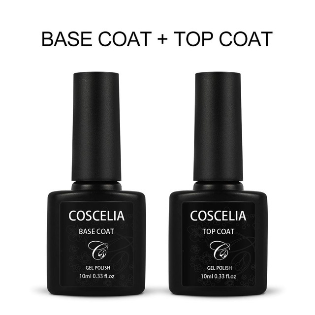 Top Base Coat Set 10ML For Gel Nail Polish Vernish Semi