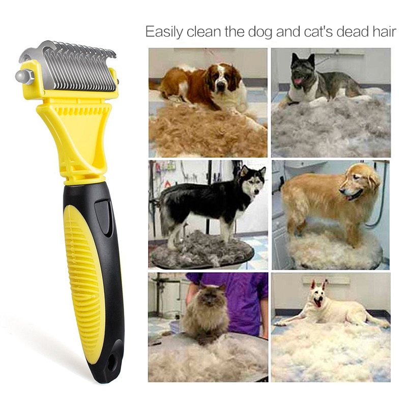 2019-New-Stainless-Double-sided-Pet-Cat-Dog-Comb-Brush-Professional-Large-Dogs-Open-Knot-Rake (1)