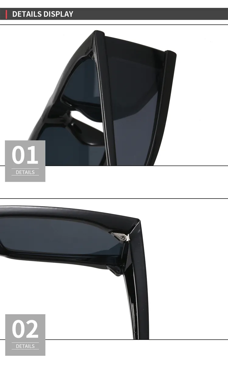 Superhot Eyewear 14745 Futuristic Rectangle Silver Mirrored Sunglasses