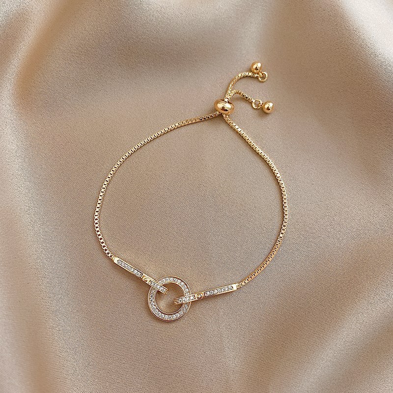 Women's New Trendy Gold High-end Adjustable Bracelet 1 undefined