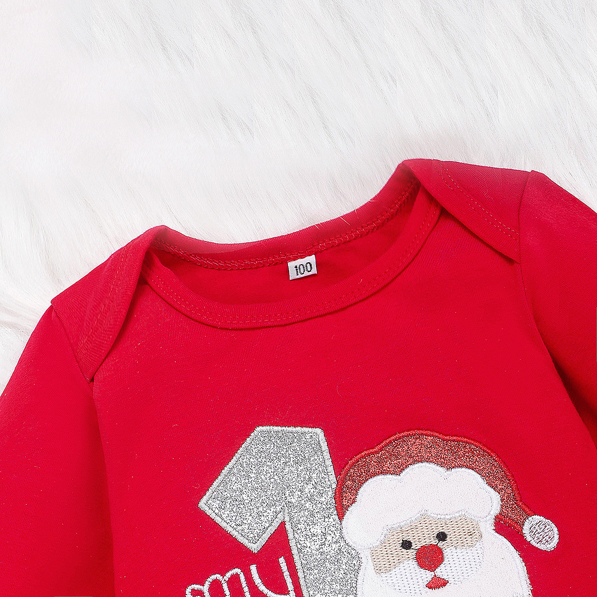 Festive Santa Claus Kids Set: Spread holiday joy with this adorable ensemble—in-store now for celebrations! image 1
