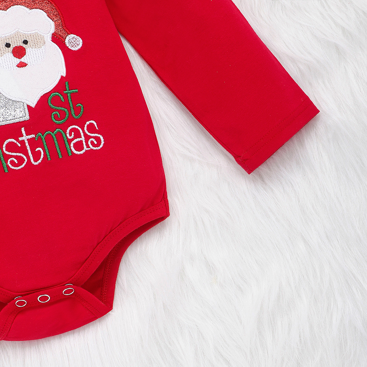 Festive Santa Claus Kids Set: Spread holiday joy with this adorable ensemble—in-store now for celebrations! image 4