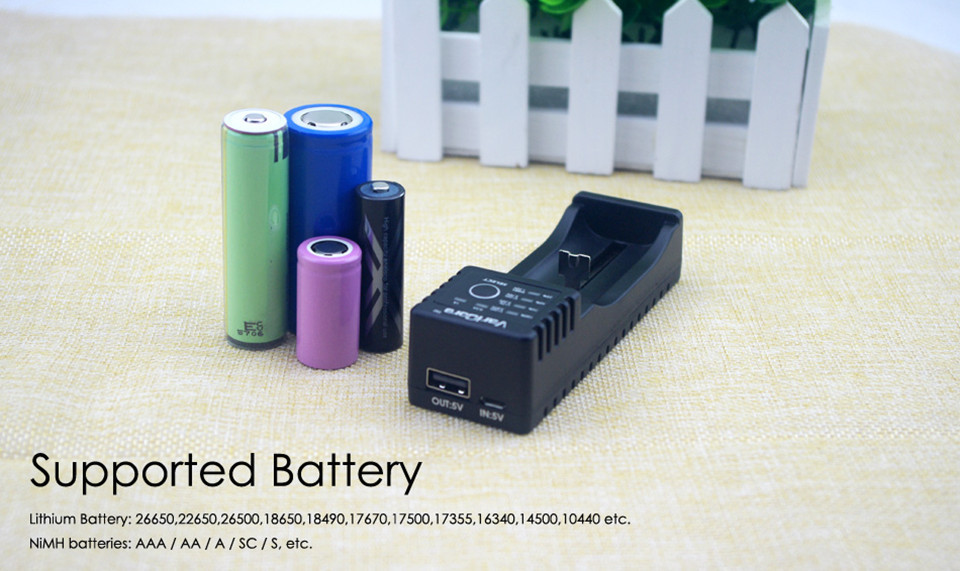 rechargeable 18650 battery cha