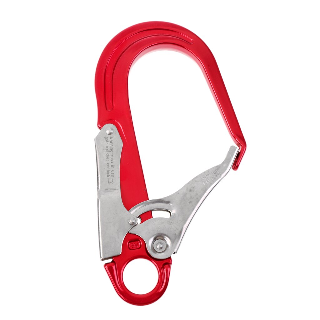 Heavy Duty Rock Climbing Fall Protection Safety Lanyard Snap Clip Hook Climbing Exploring Rappelling Accessories
