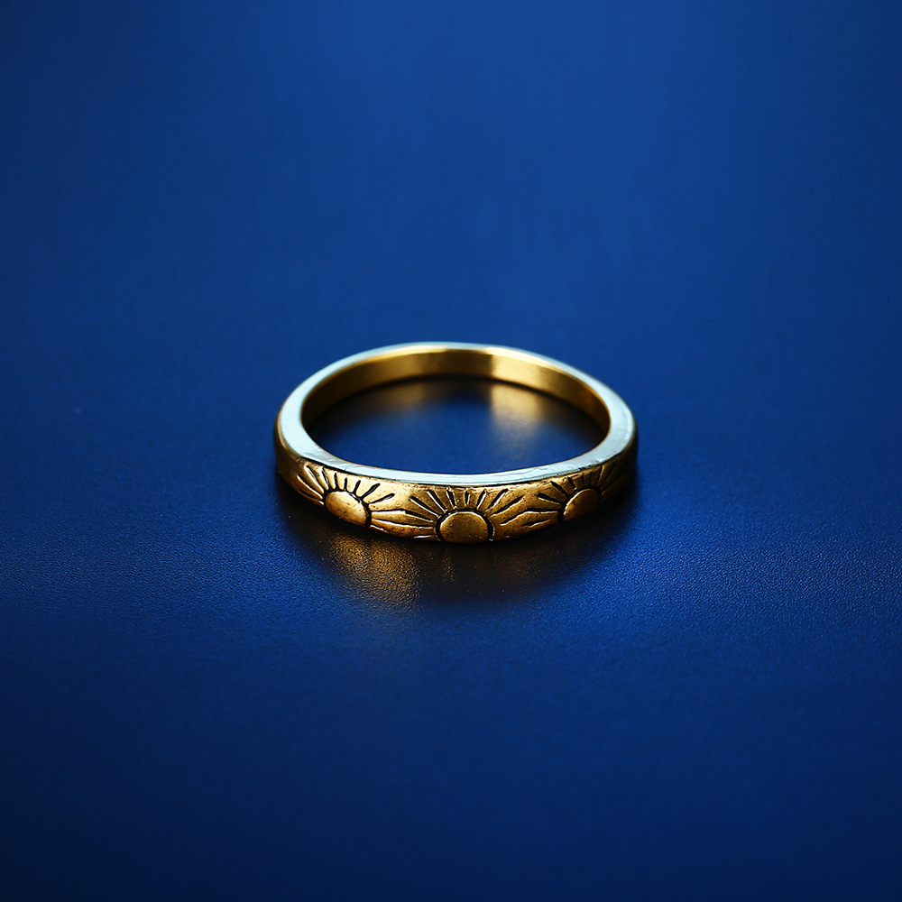 European and American 14K Gold Engagement Ring 4 undefined