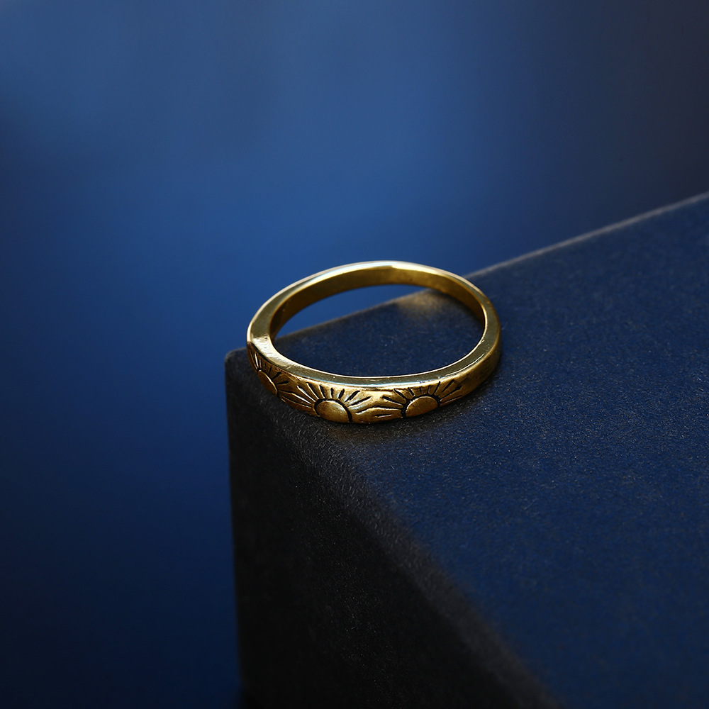 European and American 14K Gold Engagement Ring 6 undefined