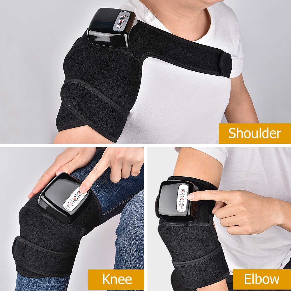 How to Relieve Knee, Shoulder, and Elbow Pain with the Knee &amp; Joint Heat Physiotherapy Massager