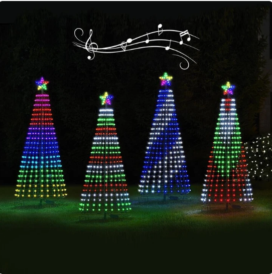 Outdoor Animated Christmas Tree Lights