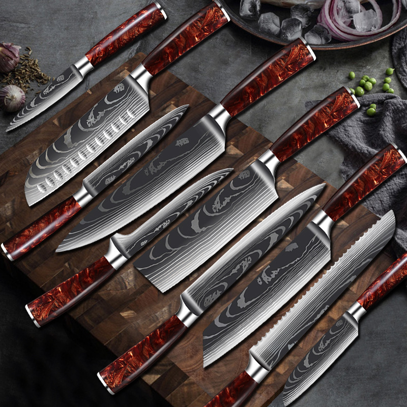 Set de 5 couteaux japonais - Collection Sakura – NihonSharp