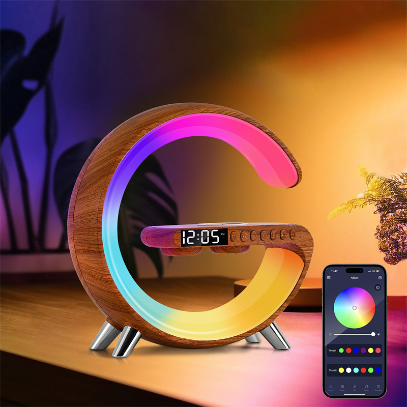 LED Lights Smart Speaker with Wireless Charger - High Quality Sound, Shop  Today. Get it Tomorrow!