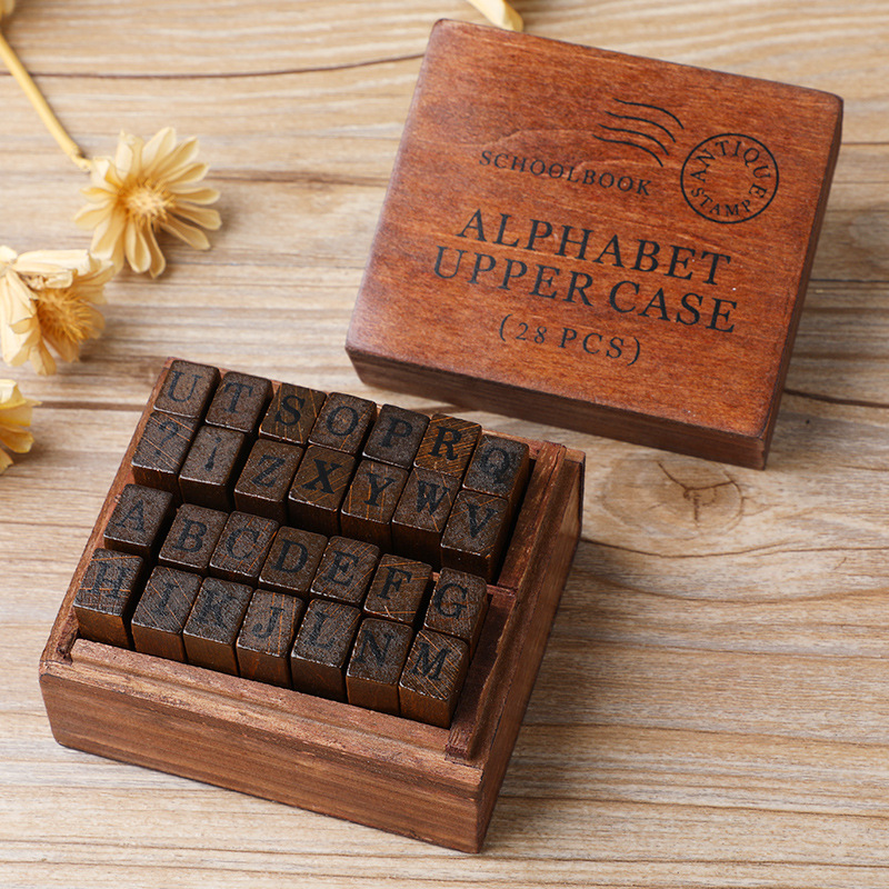 Wooden Vintage Letter Seal