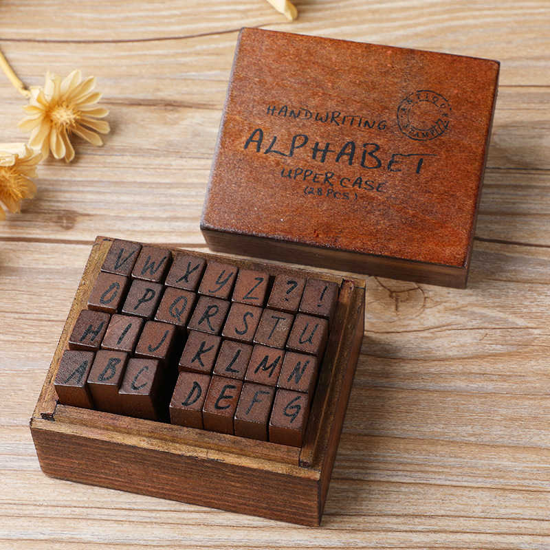 Wooden Vintage Letter Seal