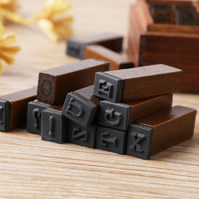 Wooden Vintage Letter Seal