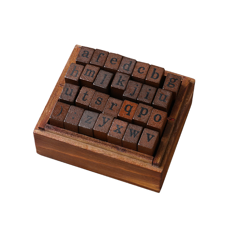 Wooden Vintage Letter Seal