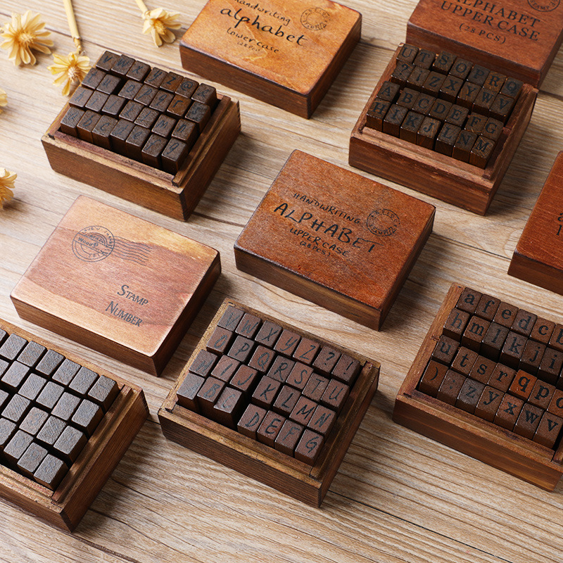 Wooden Vintage Letter Seal