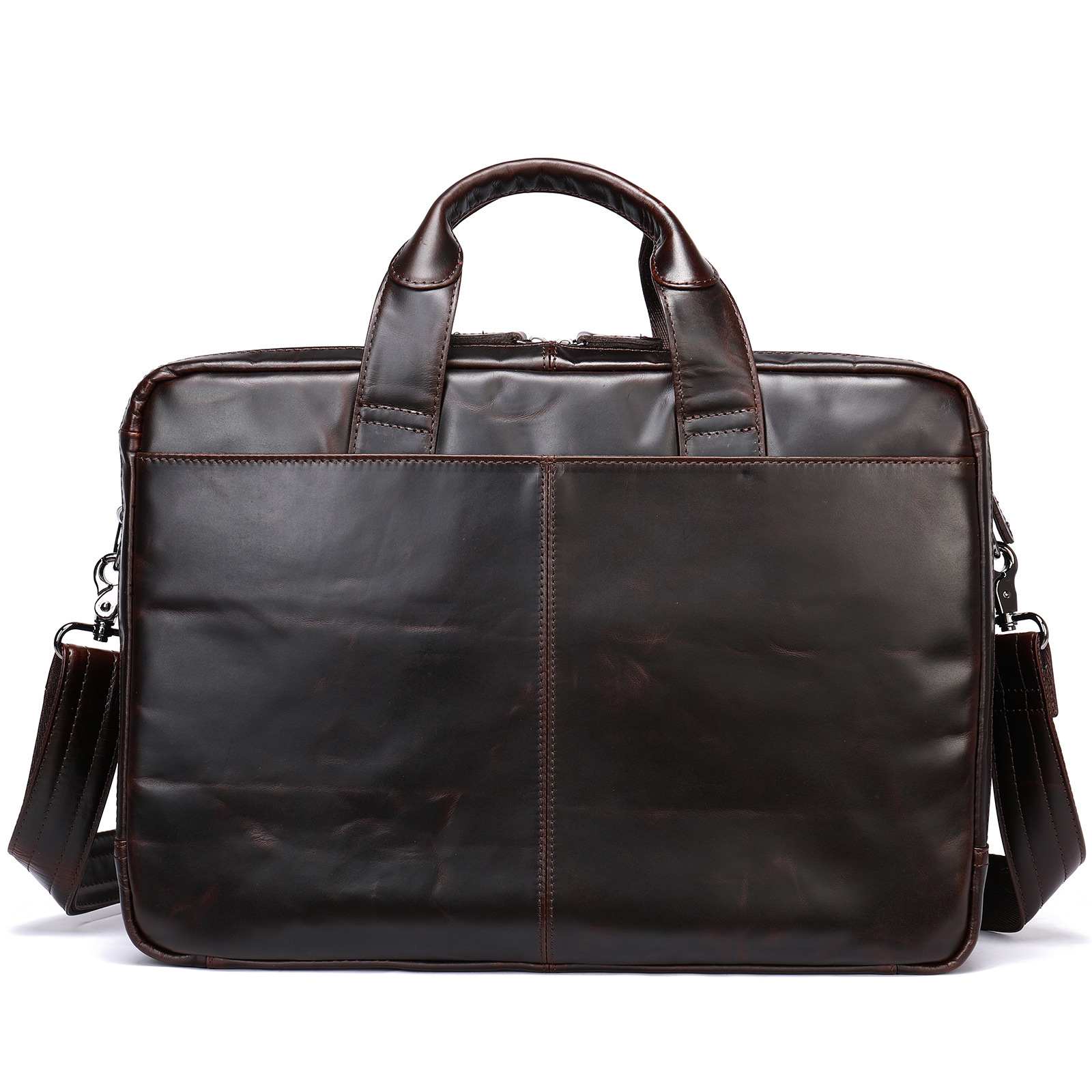 genuine leather briefcase