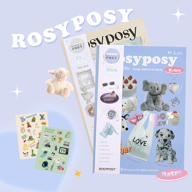 Cute kawaii Sticker Sheets Kawaii cute Sticker Book cute style