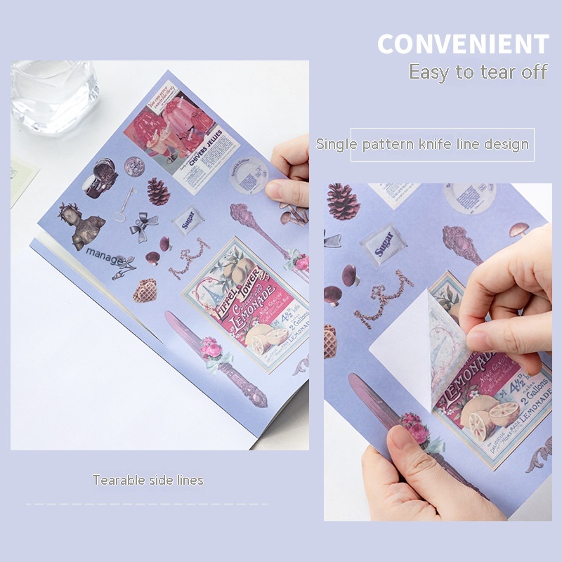 Cute kawaii Sticker Sheets Kawaii cute Sticker Book cute style